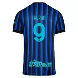 Günstige Inter Mailand Thuram 9 Herrentrikot Heim 2025/26 Kurzarm Günstige Inter Mailand Thuram 9 Herrentrikot Heim 2025/26 Kurzarm