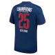 Günstige Paris Saint-Germain 1 Star Champions of Europe Kindertrikot Heim 2024/25 Kurzarm
