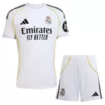 Günstige Real Madrid Kindertrikot Heim 2025/26 Kurzarm