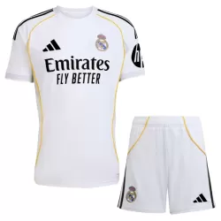 Günstige Real Madrid Kindertrikot Heim 2025/26 Kurzarm Günstige Real Madrid Kindertrikot Heim 2025/26 Kurzarm