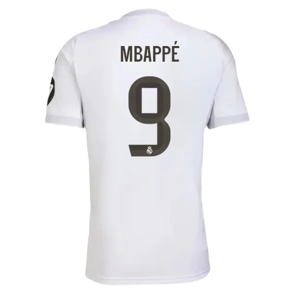 Günstige Real Madrid Mbappé 9 Kindertrikot Heim 2025/26 Kurzarm