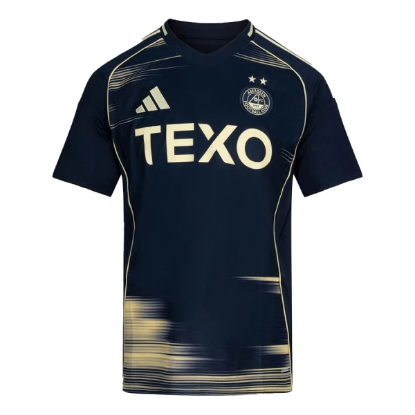 Günstige Aberdeen Kindertrikot Auswärts 2025/26 Kurzarm