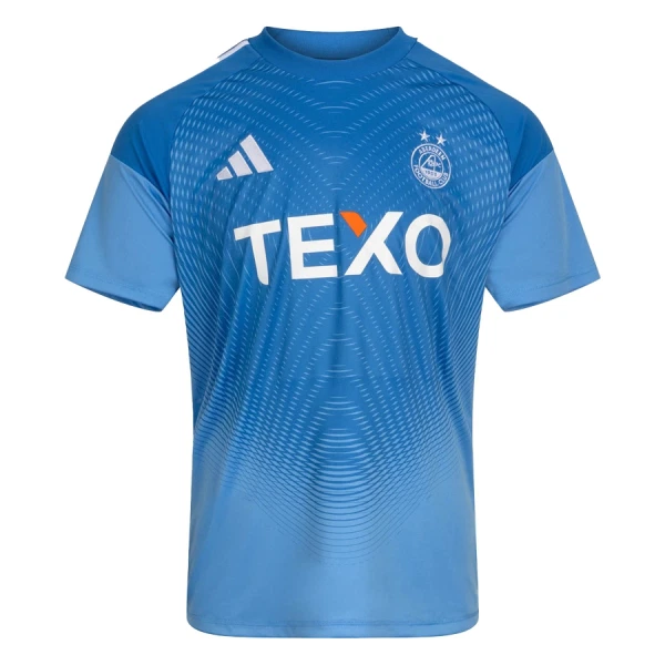 Günstige Aberdeen Torwart Herrentrikot 2025/26 Kurzarm Blaue Günstige Aberdeen Torwart Herrentrikot 2025/26 Kurzarm Blaue