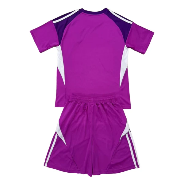 Günstige Aberdeen Torwart Kindertrikot 2025/26 Kurzarm Lila