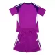 Günstige Aberdeen Torwart Kindertrikot 2025/26 Kurzarm Lila
