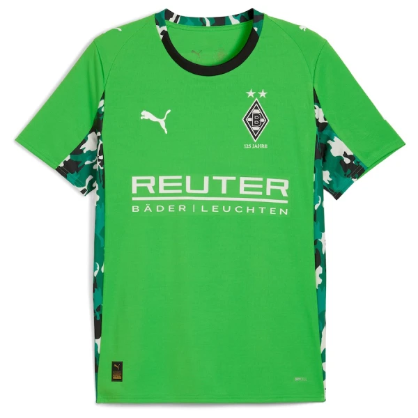Günstige Borussia Mönchengladbach Herrentrikot Auswärts 2025/26 Kurzarm Günstige Borussia Mönchengladbach Herrentrikot Auswärts 2025/26 Kurzarm