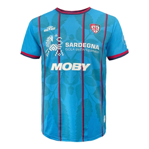 Günstige Cagliari Calcio Herrentrikot Ausweich 2025/26 Kurzarm Günstige Cagliari Calcio Herrentrikot Ausweich 2025/26 Kurzarm
