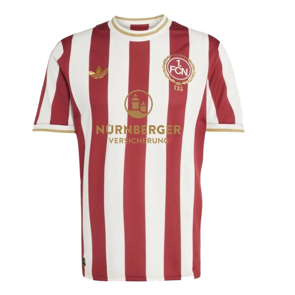 Günstige FC Nurnberg Herrentrikot Jubiläum 2024/25 Kurzarm Günstige FC Nurnberg Herrentrikot Jubiläum 2024/25 Kurzarm