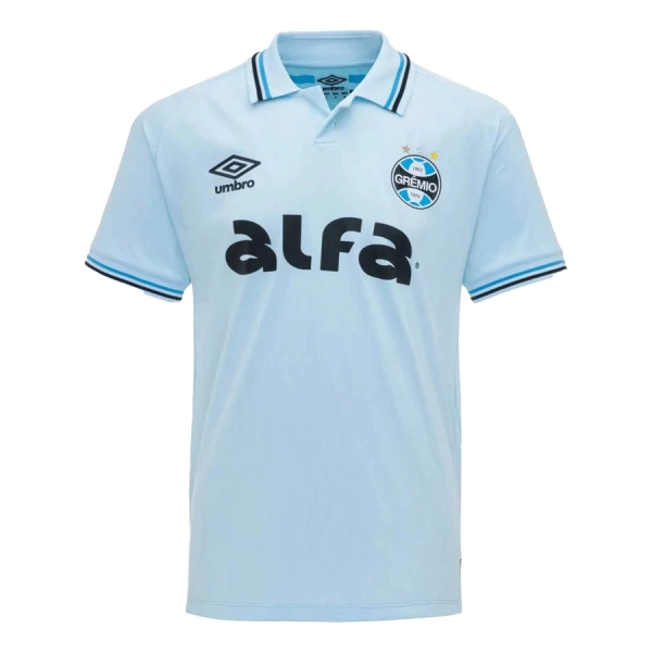 Günstige Grêmio FBPA Herrentrikot Auswärts 2025/26 Kurzarm