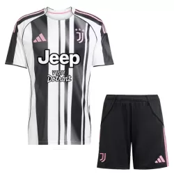 Günstige Juventus Turin Kindertrikot Heim 2025/26 Kurzarm Günstige Juventus Turin Kindertrikot Heim 2025/26 Kurzarm