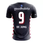 Günstige PSV Eindhoven De Jong 9 Herrentrikot Auswärts 2025/26 Kurzarm