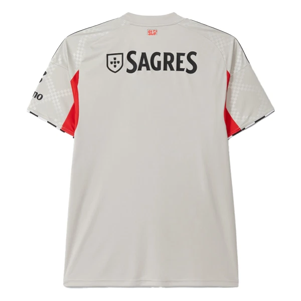 Günstige SL Benfica Herrentrikot Auswärts 2025/26 Kurzarm