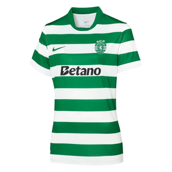 Günstige Sporting Lissabon Damentrikot Heim 2025/26 Kurzarm Günstige Sporting Lissabon Damentrikot Heim 2025/26 Kurzarm