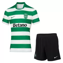Günstige Sporting Lissabon Kindertrikot Heim 2025/26 Kurzarm Günstige Sporting Lissabon Kindertrikot Heim 2025/26 Kurzarm