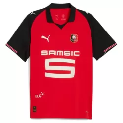 Günstige Stade Rennais Herrentrikot Heim 2025/26 Kurzarm Günstige Stade Rennais Herrentrikot Heim 2025/26 Kurzarm
