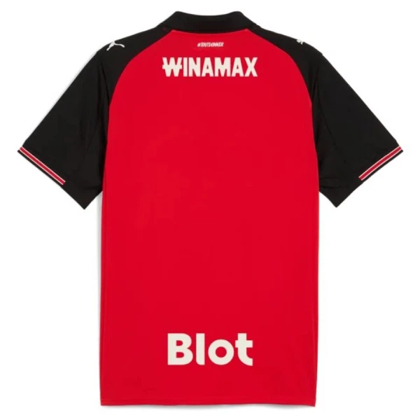 Günstige Stade Rennais Herrentrikot Heim 2025/26 Kurzarm