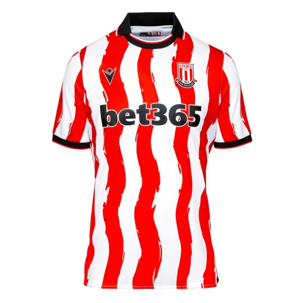 Günstige Stoke City Herrentrikot Heim 2025/26 Kurzarm Günstige Stoke City Herrentrikot Heim 2025/26 Kurzarm