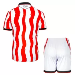 Günstige Stoke City Kindertrikot Heim 2025/26 Kurzarm