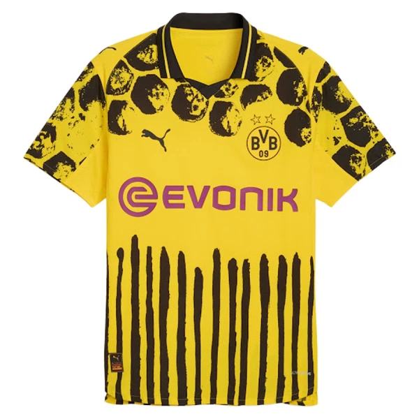 Günstige Borussia Dortmund KidSuper Herrentrikot 2025/26 Kurzarm Günstige Borussia Dortmund KidSuper Herrentrikot 2025/26 Kurzarm