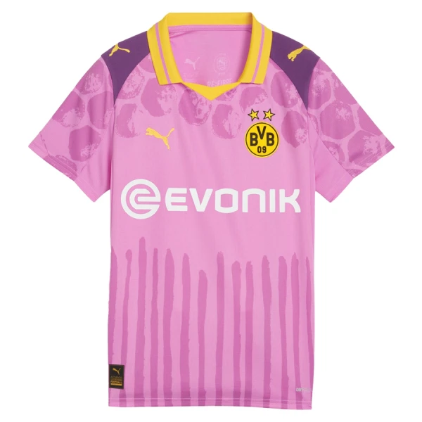 Günstige Borussia Dortmund KidSuper Torwart Herrentrikot 2025/26 Kurzarm Günstige Borussia Dortmund KidSuper Torwart Herrentrikot 2025/26 Kurzarm