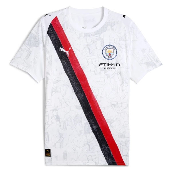 Günstige Manchester City KidSuper Herrentrikot 2025/26 Kurzarm Günstige Manchester City KidSuper Herrentrikot 2025/26 Kurzarm