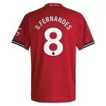 Günstige Manchester United Bruno Fernandes 8 Herrentrikot Heim 2025/26 Kurzarm