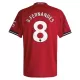 Günstige Manchester United Bruno Fernandes 8 Kindertrikot Heim 2025/26 Kurzarm