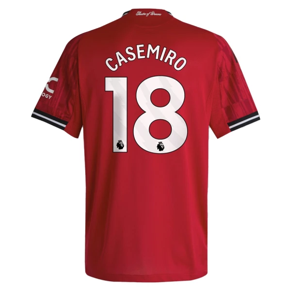 Günstige Manchester United Casemiro 18 Herrentrikot Heim 2025/26 Kurzarm Günstige Manchester United Casemiro 18 Herrentrikot Heim 2025/26 Kurzarm