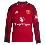 Günstige Manchester United Herrentrikot Heim 2025/26 Langarm