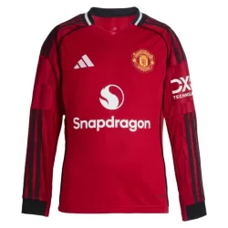 Günstige Manchester United Herrentrikot Heim 2025/26 Langarm Günstige Manchester United Herrentrikot Heim 2025/26 Langarm