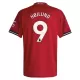 Günstige Manchester United Højlund 9 Herrentrikot Heim 2025/26 Kurzarm Günstige Manchester United Højlund 9 Herrentrikot Heim 2025/26 Kurzarm