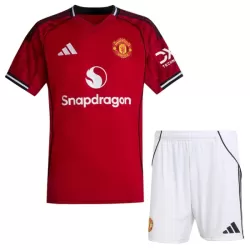 Günstige Manchester United Kindertrikot Heim 2025/26 Kurzarm Günstige Manchester United Kindertrikot Heim 2025/26 Kurzarm