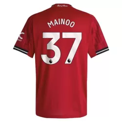 Günstige Manchester United Mainoo 37 Herrentrikot Heim 2025/26 Kurzarm Günstige Manchester United Mainoo 37 Herrentrikot Heim 2025/26 Kurzarm