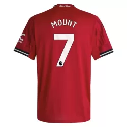 Günstige Manchester United Mount 7 Herrentrikot Heim 2025/26 Kurzarm