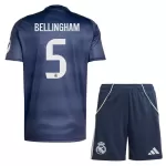 Günstige Real Madrid Bellingham 5 Kindertrikot Auswärts 2025/26 Kurzarm
