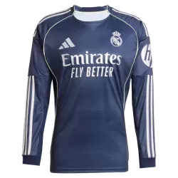 Günstige Real Madrid Herrentrikot Auswärts 2025/26 Langarm Günstige Real Madrid Herrentrikot Auswärts 2025/26 Langarm