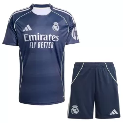 Günstige Real Madrid Kindertrikot Auswärts 2025/26 Kurzarm Günstige Real Madrid Kindertrikot Auswärts 2025/26 Kurzarm