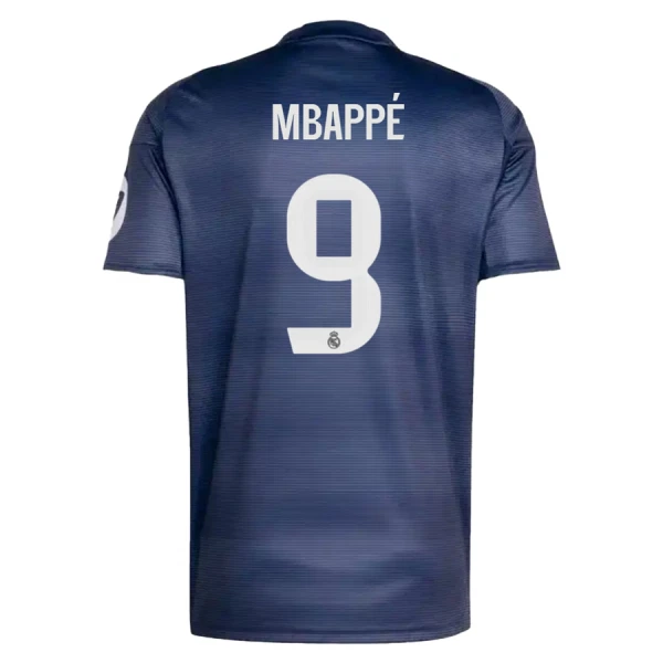 Günstige Real Madrid Mbappé 9 Herrentrikot Auswärts 2025/26 Kurzarm Günstige Real Madrid Mbappé 9 Herrentrikot Auswärts 2025/26 Kurzarm