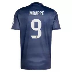 Günstige Real Madrid Mbappé 9 Kindertrikot Auswärts 2025/26 Kurzarm