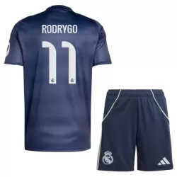 Günstige Real Madrid Rodrygo 11 Kindertrikot Auswärts 2025/26 Kurzarm