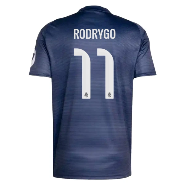 Günstige Real Madrid Rodrygo 11 Kindertrikot Auswärts 2025/26 Kurzarm