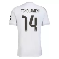 Günstige Real Madrid Tchouameni 14 Herrentrikot Heim 2025/26 Kurzarm Günstige Real Madrid Tchouameni 14 Herrentrikot Heim 2025/26 Kurzarm