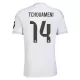 Günstige Real Madrid Tchouameni 14 Herrentrikot Heim 2025/26 Kurzarm Günstige Real Madrid Tchouameni 14 Herrentrikot Heim 2025/26 Kurzarm