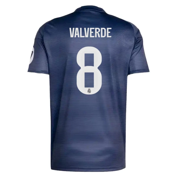 Günstige Real Madrid Valverde 8 Herrentrikot Auswärts 2025/26 Kurzarm Günstige Real Madrid Valverde 8 Herrentrikot Auswärts 2025/26 Kurzarm