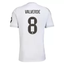 Günstige Real Madrid Valverde 8 Herrentrikot Heim 2025/26 Kurzarm Günstige Real Madrid Valverde 8 Herrentrikot Heim 2025/26 Kurzarm