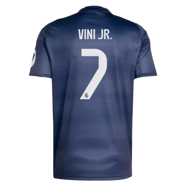 Günstige Real Madrid Vini JR 7 Herrentrikot Auswärts 2025/26 Kurzarm Günstige Real Madrid Vini JR 7 Herrentrikot Auswärts 2025/26 Kurzarm