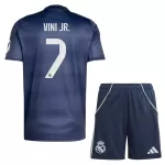 Günstige Real Madrid Vini JR 7 Kindertrikot Auswärts 2025/26 Kurzarm