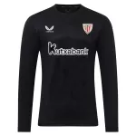 Günstige Athletic Bilbao Torwart Herrentrikot 2025/26 Langarm Schwarze