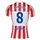 Günstige Atlético Madrid Barrios 8 Herrentrikot Heim 2025/26 Kurzarm Günstige Atlético Madrid Barrios 8 Herrentrikot Heim 2025/26 Kurzarm