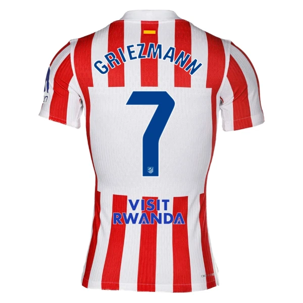 Günstige Atlético Madrid Griezmann 7 Herrentrikot Heim 2025/26 Kurzarm Günstige Atlético Madrid Griezmann 7 Herrentrikot Heim 2025/26 Kurzarm